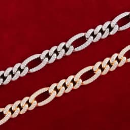 Aokaishen Figaro Cuban Link Chain for Man Necklace Gold Color Charms Rock Hip Hop Fashion Jewelry 2021 Trend Christmas Gift