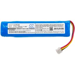 CameronSino Battery for JBL Pulse 1 fits JBL DS144112056 MLP822199-2P Speaker Battery 3000mAh/11.10Wh 3.70V Li-Polymer Blue