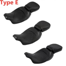 Motorcycle Two-Up Low Profile Seat For Harley Touring Street Glide Electra Glide Road King Classic Special CVO 2009-2022 2018