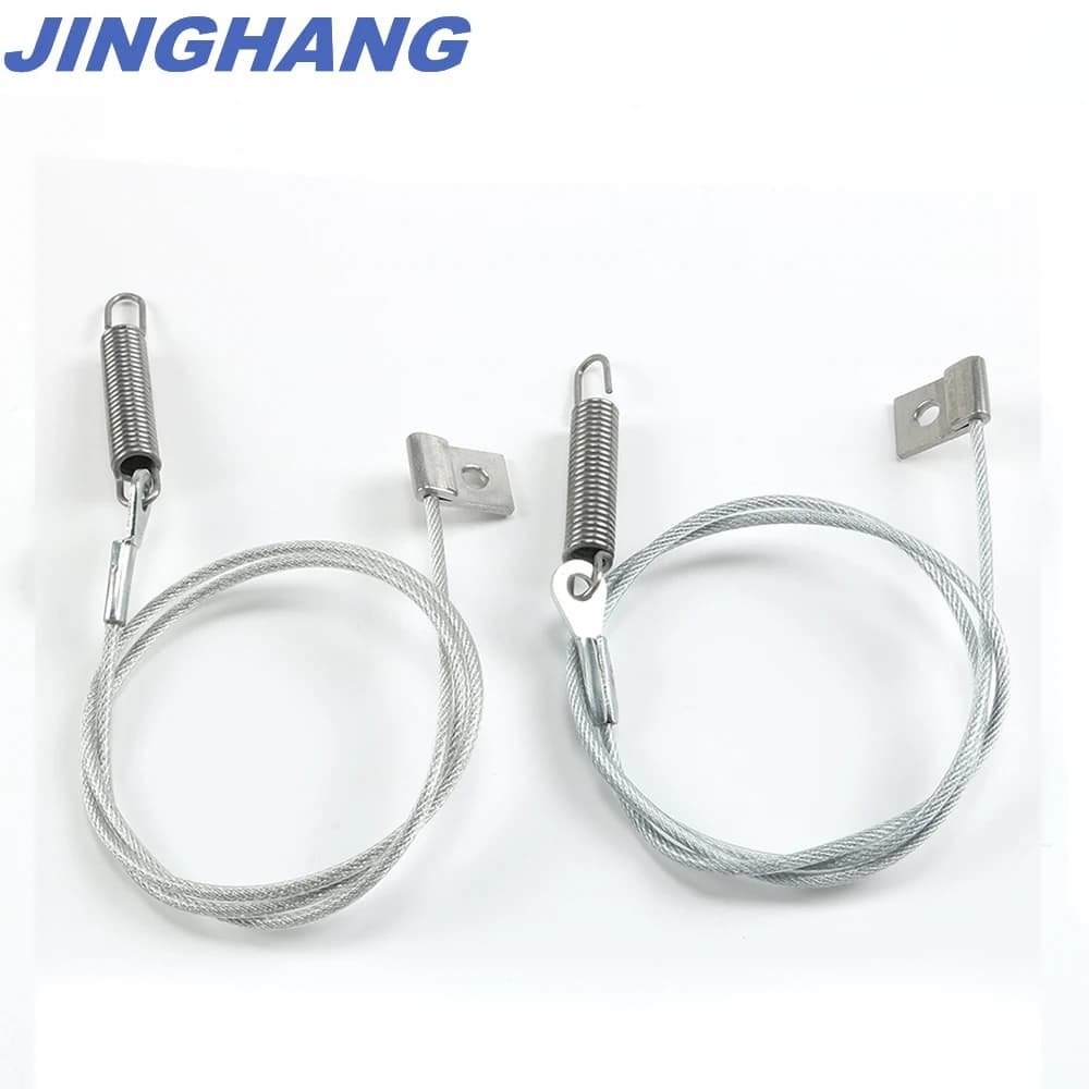For 1990-1997 Mazda Miata new convertible top side tension hold down cables, pair
