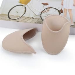 1Pair Toe Protector Silicone Gel Pointe Toe Cap Cover For Toes Soft Pads Protectors For Ballet Shoes Feet Care Tools