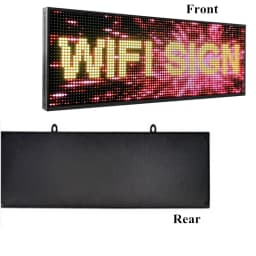 High-brightness Outdoor LED Signboard 7-color LED Electric Bulletin Moving Shining LED Message Board Multi-function Signboard