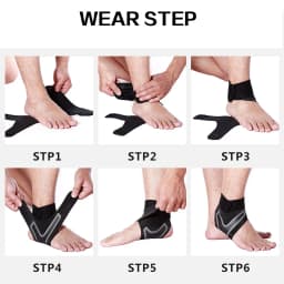Sport Ankle Support Elastic High Protect Sports Ankle Equipment Safety Running Basketball Ankle Brace Support Bandage Protector