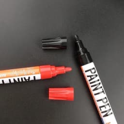 Acrylic Paint Marker Pens Permanent Art Rock Metal Glass Pebble Waterproof Highlighter Wedding Album Graffti Oily Marker Pen