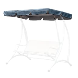 Garden Chairs Patio Swing Cover Set Waterproof UV-Resistant Swing Canopy Seat Top Cover Swing Seat Cover Universal Dust Cover