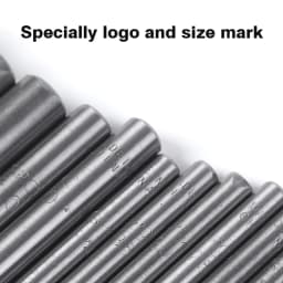 WUTA 6 Pcs Set SPC Round Hole Hollow Punch Set Sharp Steel Watchband Belt Scrapbooking Paper Canvas Leather Craft Tools