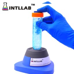 INTLLAB Lab Vortex Mixer, Touch Function Lab Vortexer Test Tubes & Centrifuge Tube, Student Lab Special, Chemical-Resistant