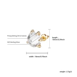 GUCY Personalized Earrings Sparkle Bling Women Micro Paved Earring AAAA Cubic Zircon Fashion Jewelry Gift