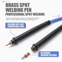 JCD Spot Welder Color Screen Display 0.1-0.25MM Nickel Welding Handheld Protable Machine 18650 Lithium Battery Spot Welding Kit