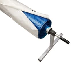 Swimming Pool Cover Outdoor Dustproof Waterproof UV Protective Pool Solar Roller Reel Protective Cover Solar Blanket Pool Tool