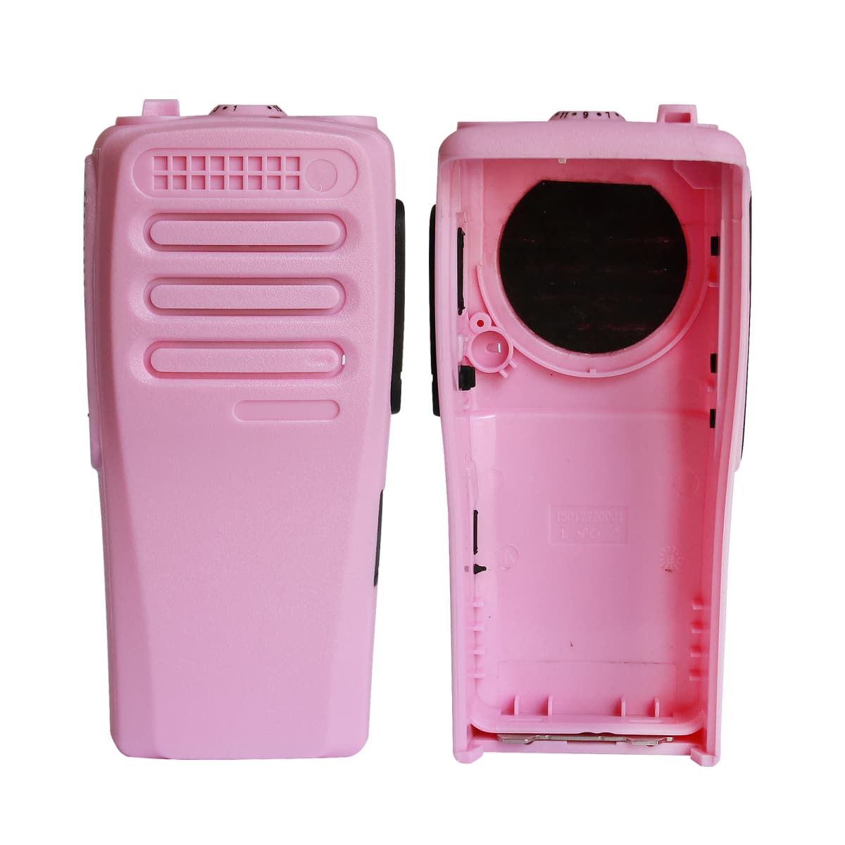 PINK REPLACEMENT NEW FRONT HOUSING COVER CASE FOR CP200D DEP450 HANDLED RADIO