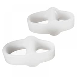 1Pair Silicone Gel Pad Straighteners Bunion Corrector Toe Pain Relief Protector Toes Gel Pedicure Foot Care