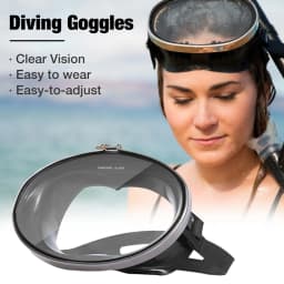 1PC Professional Underwater Diving Masks Adult Silicone Anti-Fog Diving Goggles Swimming Fishing Men Women Swimming Goggles