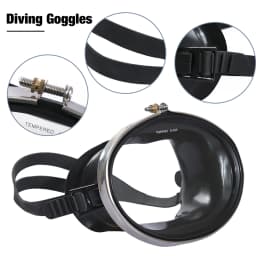 1PC Professional Underwater Diving Masks Adult Silicone Anti-Fog Diving Goggles Swimming Fishing Men Women Swimming Goggles