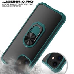 Cases For iPhone 12 Pro Max Kickstand Shell Shockproof Magnetic Ring Phone Case For iPhone 11 pro MAX XR XS SE 2020 7 8