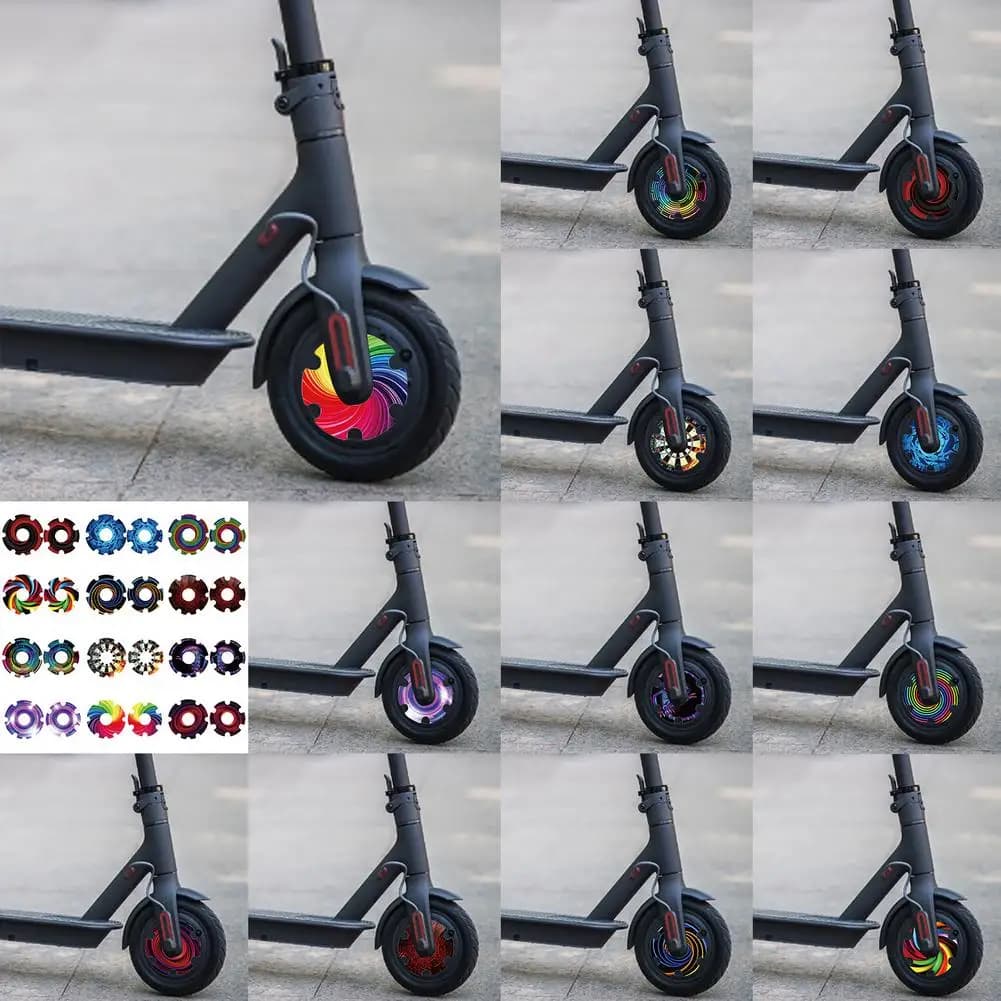 Scooter Motor Protection Sticker Waterproof Wheel Cover Film For Xiaomi M365/1s/pro/pro2 Electric Scooter Skateboard Accessories