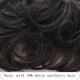 S-noilite 16x19cm Men Toupee Human Hair Replacement System Hair Toppers Hairpiece 4Inch Hair Wig Extensions Male Hair Prosthesis