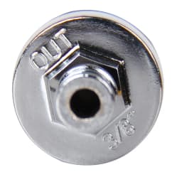 10mm 3/8'' Universal Chrome Glass Fuel Filter Car Petrol Diesel Inline Reusable