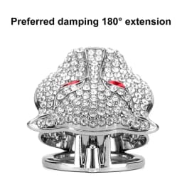 2021 New Car Engine Ignition Start Stop Button Cover With Diamond Start Switch Button Emblem Cover For Car Interior Accessories