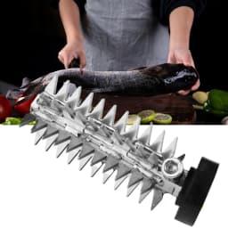 Electric Scaler Remove Waterproof Cutter Head Tool Quick Seafood Scraper Stainless Steel Replacement Market Home Fish Cleaning