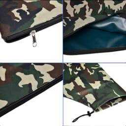 Leaf Blower Vacuum Storage Bag Zippered Type Polyester Collection Bag For Garden Lawn Yard Shredder Dust Collection Storage