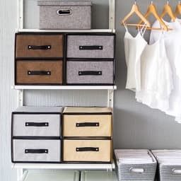 New Washable cotton Linen Storage Box Clothes Socks Toy Snacks Sundries Organizer Cosmetics Storage Basket Drawer Storage Box