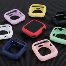 Cover For Apple Watch case 44mm 40mm 42mm 38mm 45mm 41mm accessories Silicone bumper screen Protector iWatch series 7 6 5 4 3 SE
