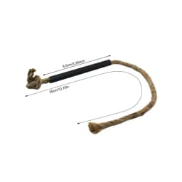 Tinder Cord With Aluminum Bellows Waterproof Wax Wick Portable Wick Hemp Cord For Outdoor Survival