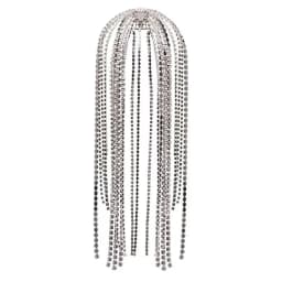 Fashion Long Rhinestone Head Chain Jewelry Crystal for Women New Hair Accessories Designer Cute Boho Bridal Headband Luxury Gift