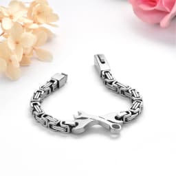 BONISKISS Creative Spanner Wrench Charm Bracelet Men Stainless Steel Gold Silver Color 2020 Jewelry Accessories Dropshipping