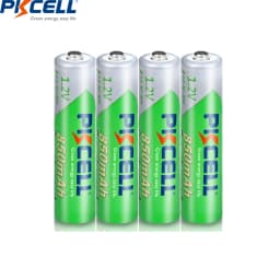 16PC PKCELL 850mAh 1.2V AAA NI-MH aaa Rechargeable Battery Ni-Mh Pre-charged aaa Battery Batteries + 4pcs Battery Case Boxes