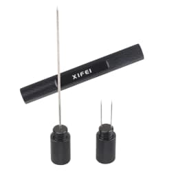 XIFEI 2 in 1 Cigar Draw Enhancer Needle Tool Cigar Punch & Holder Cigars Drill Accessories Gift For Men