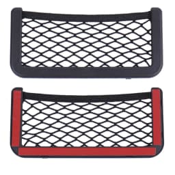 Multi-function Small Bag Car Mobile Phone Storage Mesh Pocket Car Supplies Car Storage Bag Case For Debris Small Items Storage