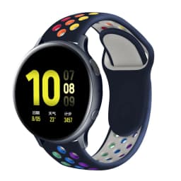 20/22mm band for Samsung Galaxy watch 4 6 classic/5/46mm/42mm/Active 2/3 Gear S3 Silicone bracelet Huawei watch GT/2/3/Pro strap