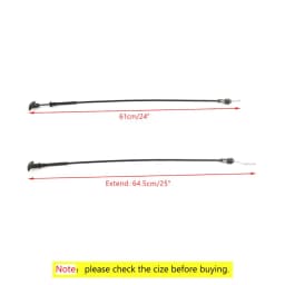 Areyourshop Hood Latch Release Cable Handle Brand New For Pontiac Firebird / Trans Am 1977-1981 526637 Car Auto Parts