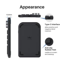 HUION Mini Wireless Keyboard Bluetooth 5.0 Connection Keydial for Graphic Tablets MacOS Windows PC Laptop