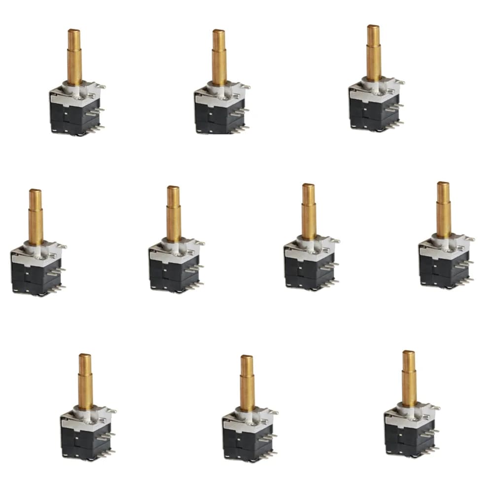 10PCS Walkie Talkie Potentiometer Channel Control Switch for GP328 GP338 GP340 GP360 HT750 HT1250 HT1550 Radio
