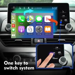 ISUDAR Send from USA Apple Wireless Carplay For HONDA/ACCORD 10th Generation 2018- Android Auto Car Multimedia Play AI Box Video