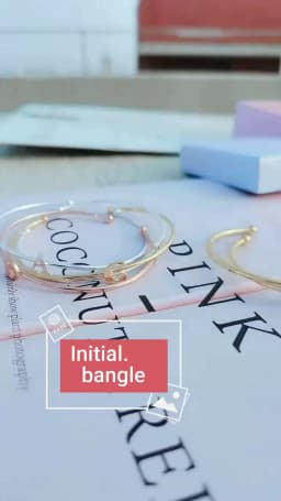 Duoying Fashion Initials Bangle Alphabet A to Z Personalized Custom Name 7MM Capital Letter Bracelet Custom Love Cuff Bangle