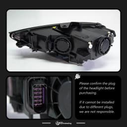 Auto Parts Headlights For Audi A3 8V 2013-2016 S3 RS3 latest Styling LED Daytime Lights Dual Projector Car Accesorios Modified