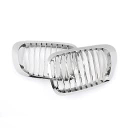 Chrome Front Kidney Grill For 1999-2002 BMW E46 3 Series 325Ci 330Ci Convertible