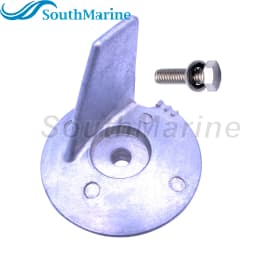 Boat Egnine 3V1-60217-0 3V1602170 853762T01 Trim Tab Anode for Tohatsu Nissan Mercury Evinrude Johnson 6/8/9.8/9.9/15/18/20HP