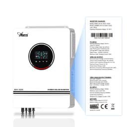 10.2KW 8200W 10200W Off Grid Dual MPPT Solar Inverter Hybrid 160A 230V Pure Sine Wave DC 48V for Battery Charger