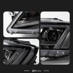 AKD Head Lamp for VW Jetta Sagitar MK6 LED Headlight 2011-2018 Headlights MK6 DRL Turn Signal High Beam Angel Eye Projector