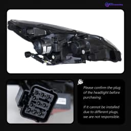 AKD Head Lamp for Subaru Legacy Outback LED Headlight 2010-2016 Headlights Outback DRL Turn Signal High Beam Angel Eye Projector