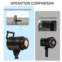 Bowens Video Studio Kit 135W Photography Light Kit LED Lamp Flash Studio New Year Lighting 3000-6000K 3 Color