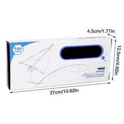 Paper Airplane Motor Paper Airplane Kit Motor Controlled Electric Paper Plane Motor Easy To Fly With Propeller & Screwdriver