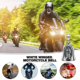 Motorcycle Riding Bell Biker Bells Protect The Rider Steel Bells To Protect The Rider And Bring Good Luck On The Road