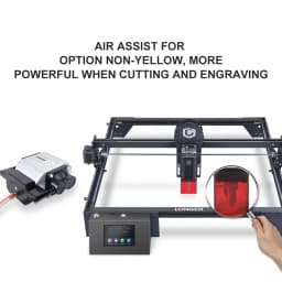 Air Pump Assist Kit Accessories for Longer Ray5 Laser Engraver Cutting Engraving Machine Low Noise Large Airflow Plug and Play
