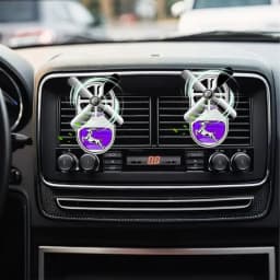 Car Perfume Vent Clip Fan Design Car Scent Diffuser Odor Eliminator Automotive Air Fresheners Car Aromatherapy For Men And Women
